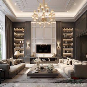Thiết kế nội thất nhà anh Thịnh – Ninh Bình (nhân bản)