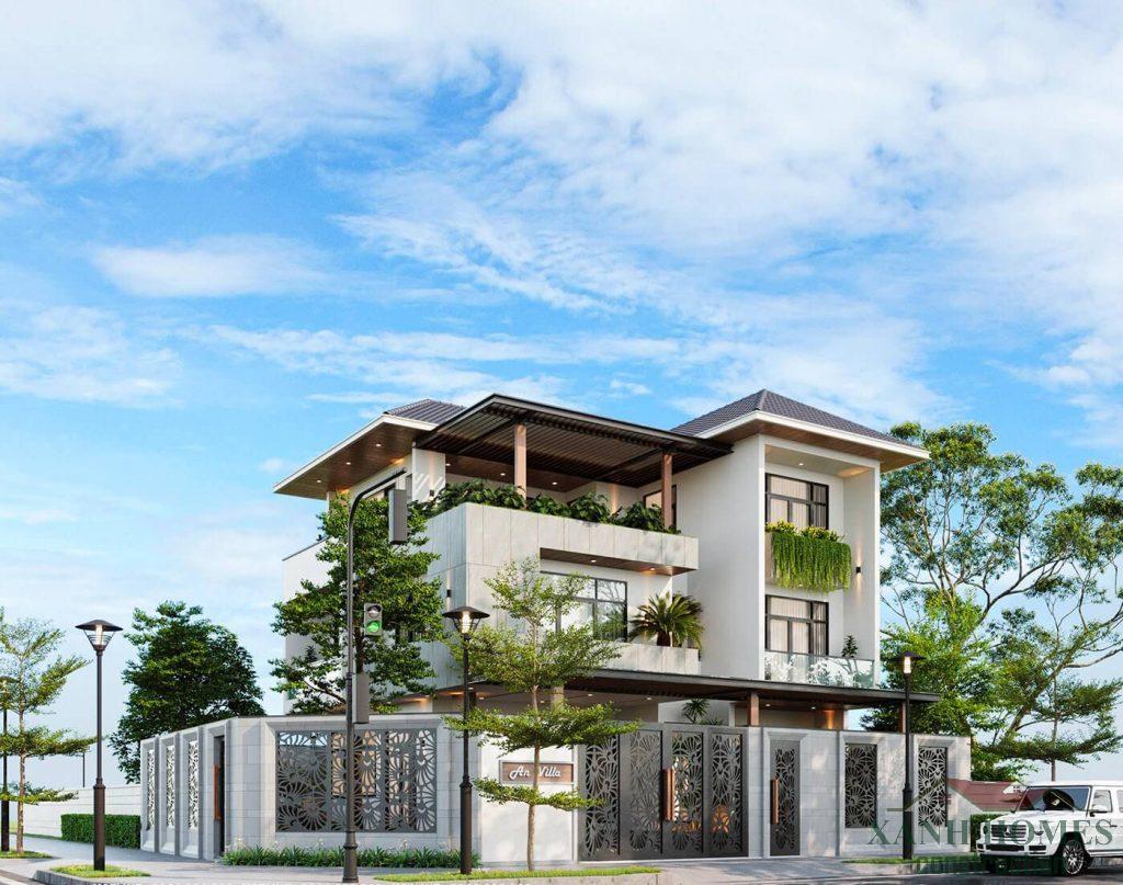 Biệt thự mái thái 2-3 tầng XanhHomes sang trọng tại Việt Nam
