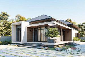 Nhà phố 1 tầng đẹp: Mẫu thiết kế XanhHomes mang đến cuộc sống an nhiên, gần gũi thiên nhiên, tối ưu công năng.