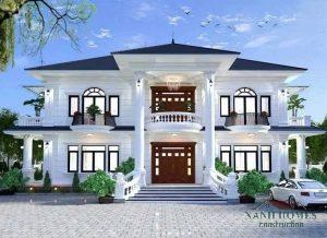 Nhà mái nhật 2 tầng đẹp XanhHomes: 30+ mẫu thiết kế cuốn hút, tối ưu ánh sáng, đón gió mát, bố trí công năng linh hoạt, chi phí hợp lý, bền vững theo thời gian