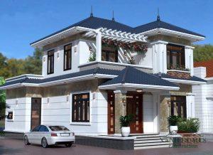 Nhà mái nhật 2 tầng đẹp với thiết kế tinh tế, hài hòa thiên nhiên và công năng tối ưu tại XanhHomes