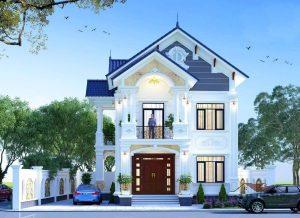 Nhà mái nhật 2 tầng đẹp độc đáo, tinh tế cùng thiết kế phá cách mới lạ tại XanhHomes
