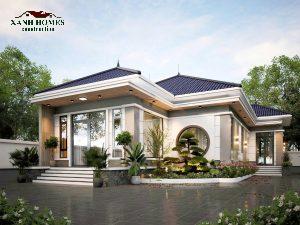 Khám Phá Bản Thiết Kế Biệt Thự Vườn Mái Nhật 1 Tầng 12x20m Đậm Chất Nghỉ Dưỡng